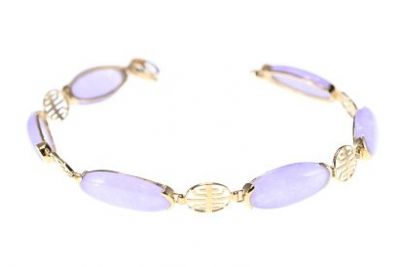 Purple store jade bracelet