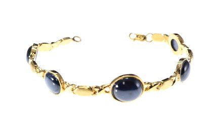 Black star outlet sapphire bracelet
